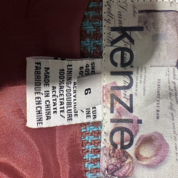 Kenzie Gray Blazer Classic Tailored Suit Jacket - Picture 8 of 16